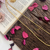 Vriksham Elegant Gold-Plated Minimal Daily Wear Chain-G20048